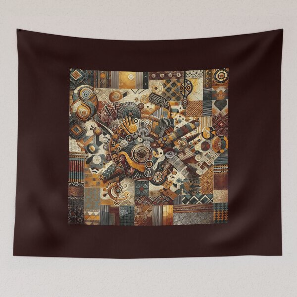Item preview, Afro-Style Tribal Fusion Artistic Motifs designed and sold by Indoni.