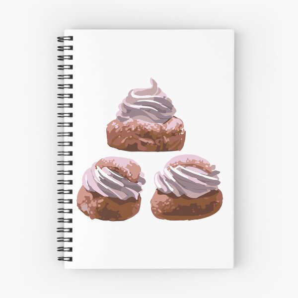 Item preview, Graphic Semla dessert designed and sold by Ekaterina Glazkova.