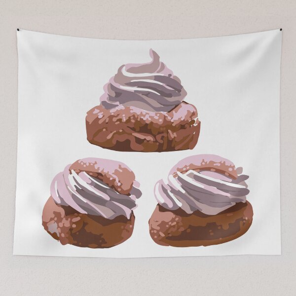 Item preview, Graphic Semla dessert designed and sold by Ekaterina Glazkova.