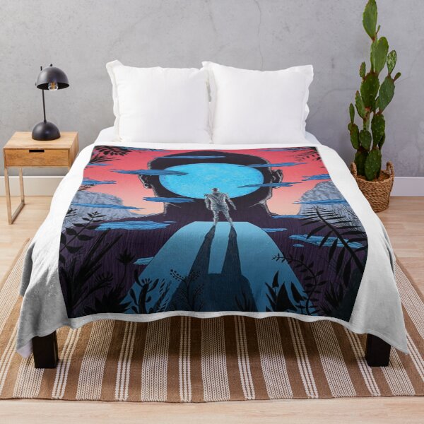 Item preview, Sci-Fi Journey to the Blue Moon designed and sold by gloverjayvo.