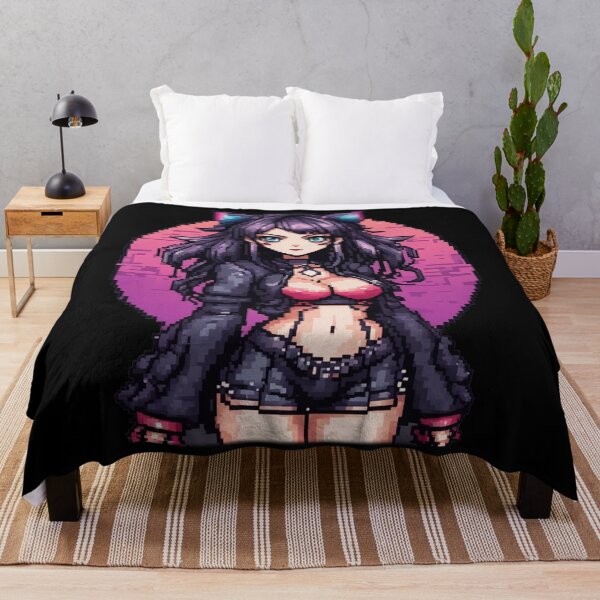 Item preview, 8-bit Cat Girl, Gamer, E-Girl, Pixel Art designed and sold by Burn-Ego.