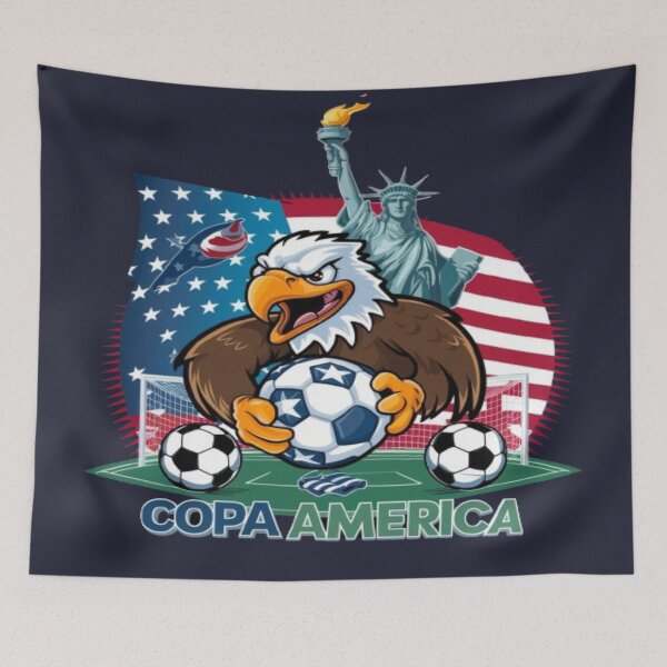 Item preview, USA at the Copa America designed and sold by Midnight Veil Designs.