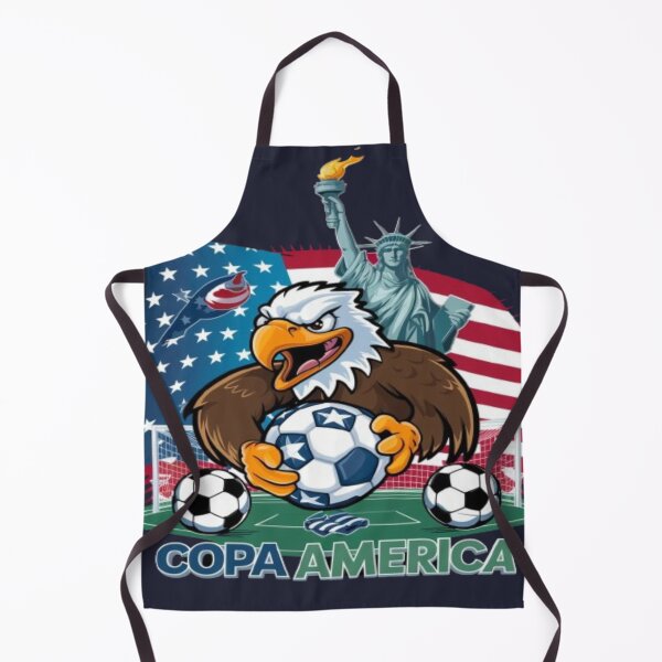 Artikelvorschau, USA bei der Copa America entworfen und verkauft von Midnight Veil Designs.