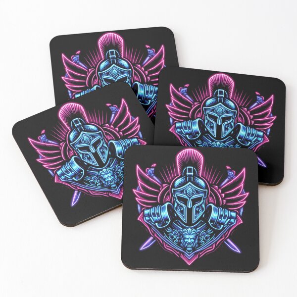 Item preview, Neon Warrior Arcade designed and sold by DesignsCreative.