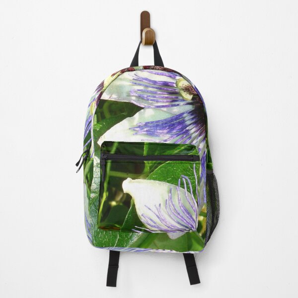 Item preview, Passiflora Against Green Foliage In A Garden designed and sold by taiche.