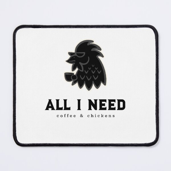 Item preview, All I need coffee & chickens designed and sold by InkBarn.