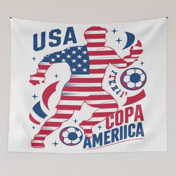 Item preview, USA at the Copa America designed and sold by Midnight Veil Designs.