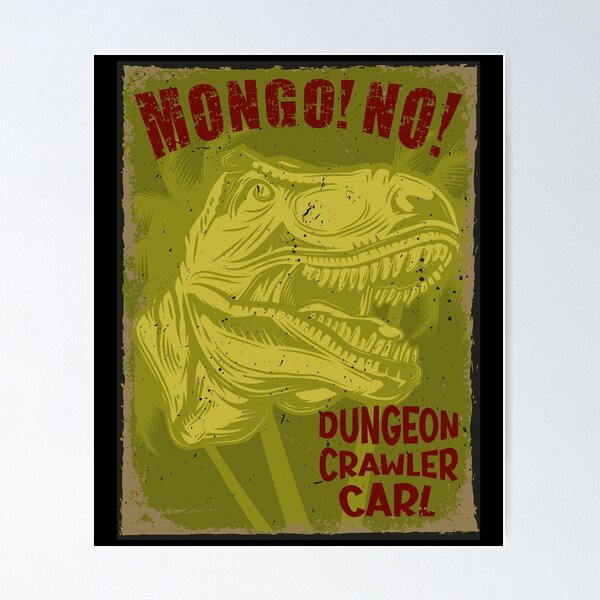 Item preview, Mongo! No! - Dungeon Crawler Carl Retro Yellow designed and sold by FYS-Arte-Style.