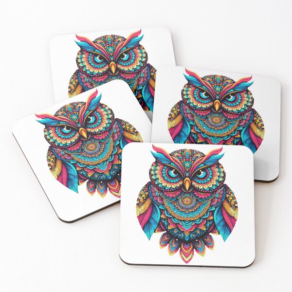 Item preview, "Mandala Mystery: The Enchanted Owl" ll designed and sold by JohanSD.