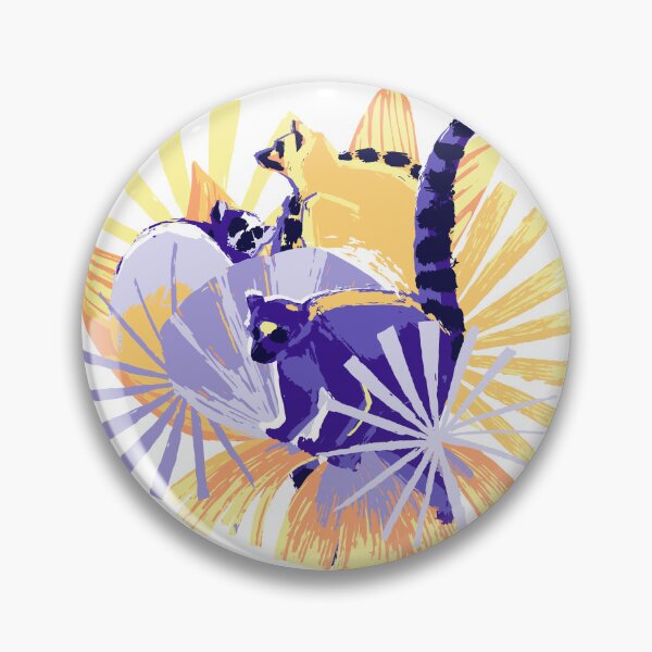 Item preview, Graphic lemurs designed and sold by Ekaterina Glazkova.