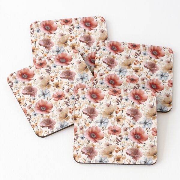 Item preview, Dreamy Vintage Botanic Floral Patterns designed and sold by Mandie Kuo.