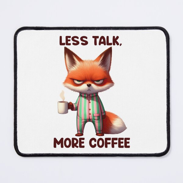 Item preview, Less Talk, More Coffee designed and sold by BanShopDG.