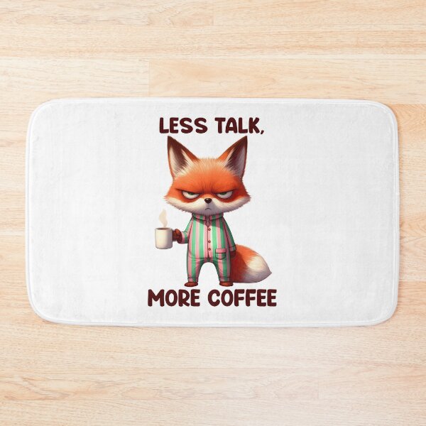 Item preview, Less Talk, More Coffee designed and sold by BanShopDG.