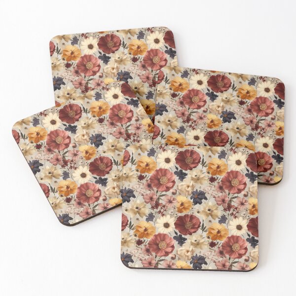 Item preview, Dreamy Vintage Botanic Floral Patterns designed and sold by Mandie Kuo.