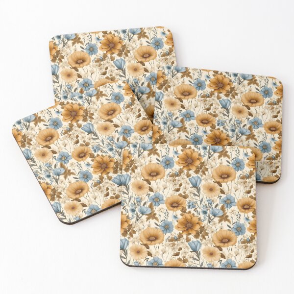 Item preview, Dreamy Vintage Botanic Floral Patterns designed and sold by Mandie Kuo.