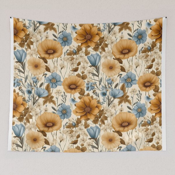 Item preview, Dreamy Vintage Botanic Floral Patterns designed and sold by Mandie Kuo.