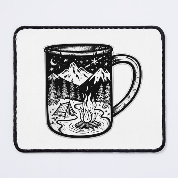 Item preview, Adventure Mug designed and sold by NicolasGlowArt.