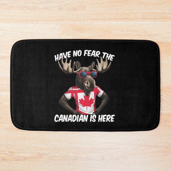 Item preview, Have No Fear The Canadian Is Here Maple Leaf Patriotic Moose Sunglasses Canada Flag  designed and sold by Smix Pixels.