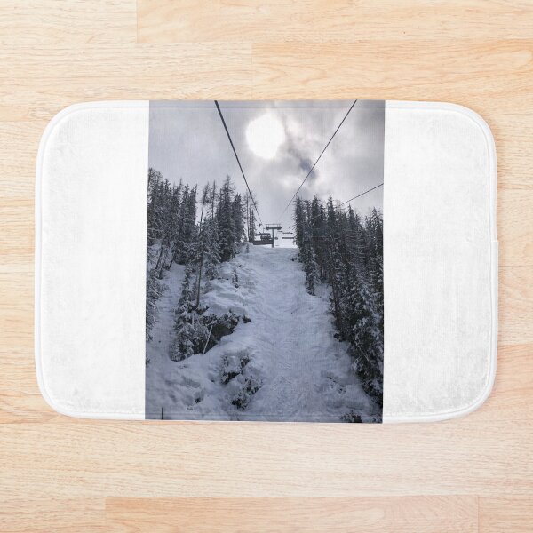 Item preview, Snowy Trees and Ski lift designed and sold by Ochothespy8.