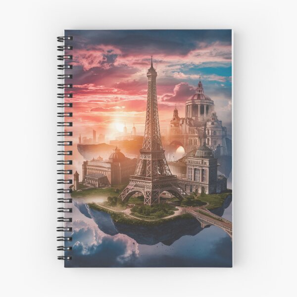 Item preview, Floating City of Wonders: Paris in the Clouds designed and sold by Exodoi.