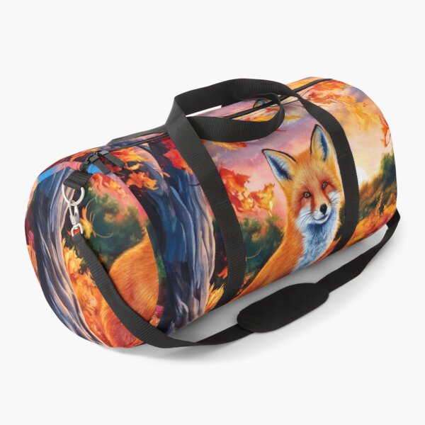 Item preview, Fox Portrait. Fall season, fall fox, vintage fox, fox painting, Paul Gauguin style designed and sold by FoxVibes.