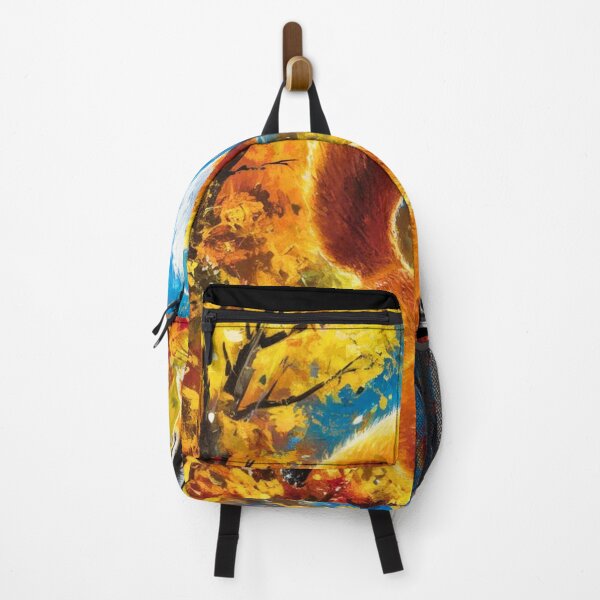 Item preview, Fox Portrait. Fall season, fall fox, vintage fox, fox painting, Paul Gauguin style designed and sold by FoxVibes.