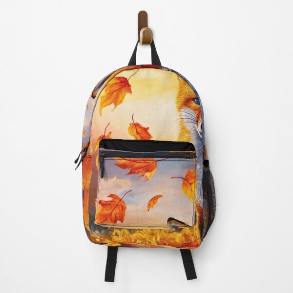 Item preview, Fox Portrait. Fall season, fall fox, vintage fox, fox painting, Paul Gauguin style designed and sold by FoxVibes.