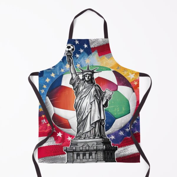 Artikelvorschau, USA bei der Copa America entworfen und verkauft von Midnight Veil Designs.