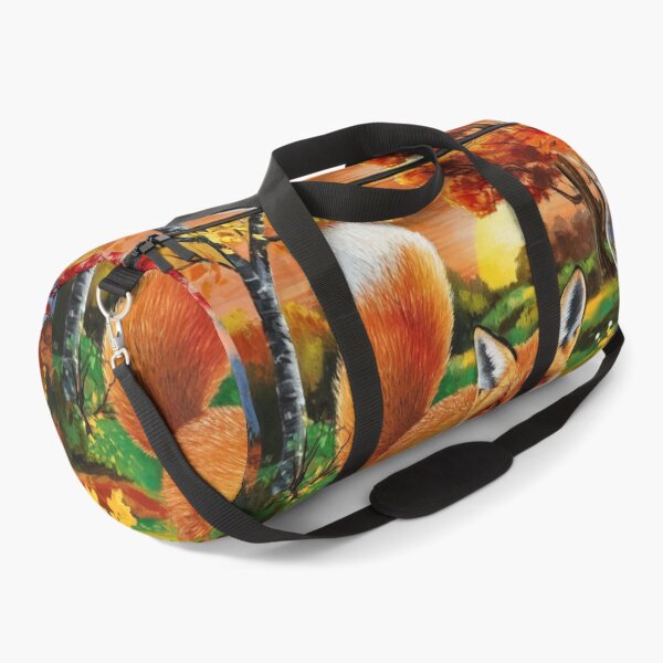 Item preview, Fox Portrait. Fall season, fall fox, vintage fox, fox painting, Paul Gauguin style designed and sold by FoxVibes.