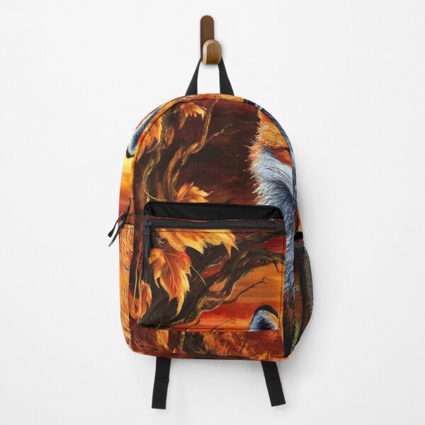 Item preview, Fox Portrait. Fall season, fall fox, vintage fox, fox painting, Paul Gauguin style designed and sold by FoxVibes.