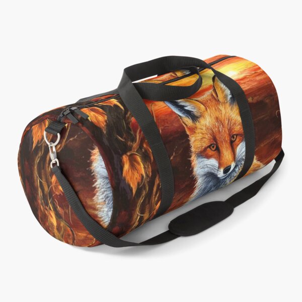 Item preview, Fox Portrait. Fall season, fall fox, vintage fox, fox painting, Paul Gauguin style designed and sold by FoxVibes.