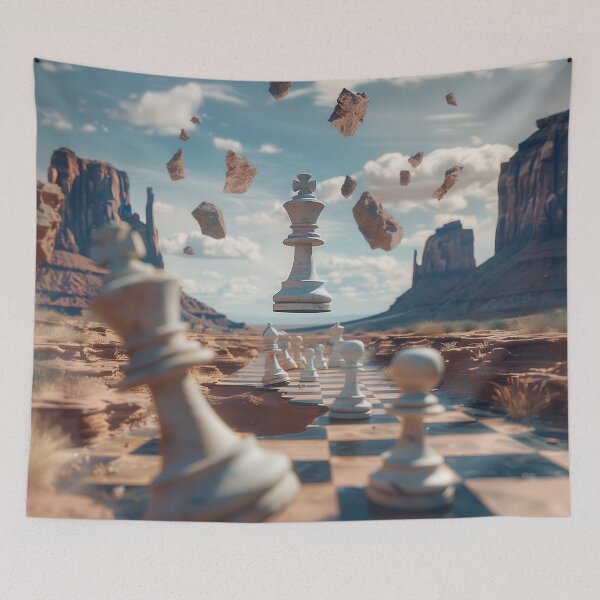 Item preview, Desert Chess Journey designed and sold by palmyst.