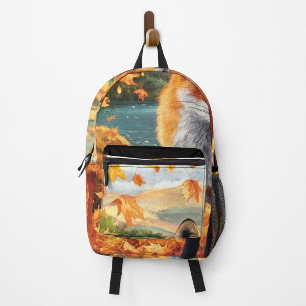 Item preview, Fox Portrait. Fall season, fall fox, vintage fox, fox painting, Paul Gauguin style designed and sold by FoxVibes.