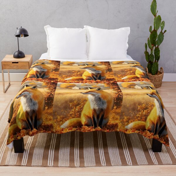 Artikelvorschau, Fuchs-Porträt. Herbstsaison, Herbstfuchs, Vintage-Fuchs, Fuchs-Malerei, Paul Gauguin-Stil entworfen und verkauft von FoxVibes.
