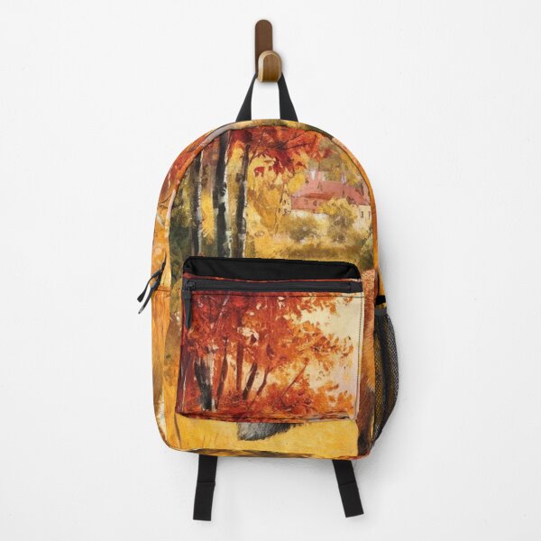 Item preview, Fox Portrait. Fall season, fall fox, vintage fox, fox painting, Paul Gauguin style designed and sold by FoxVibes.