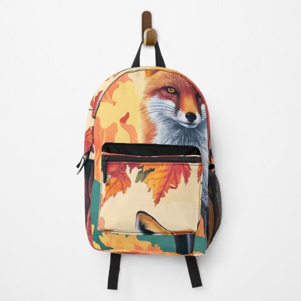 Item preview, Fox Portrait. Fall season, fall fox, vintage fox, fox painting, Paul Gauguin style designed and sold by FoxVibes.