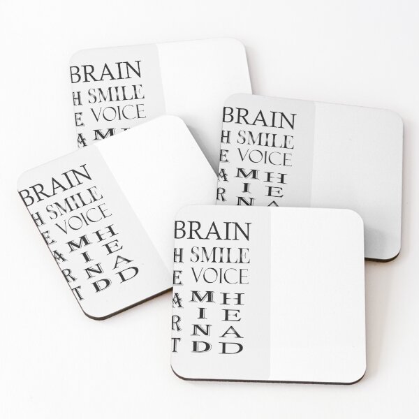 Item preview, BIG BRAIN HEART SMILE VOICE designed and sold by paintingshouse0.