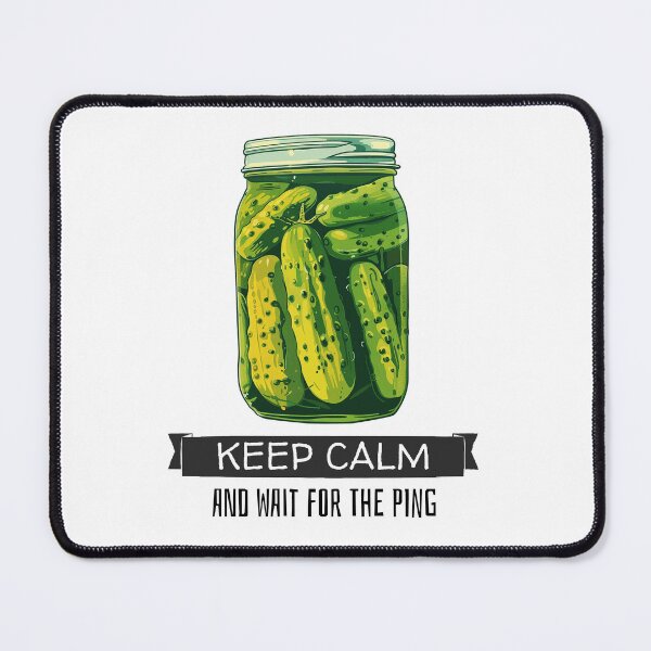 Item preview, Keep calm and wait for the ping designed and sold by InkBarn.