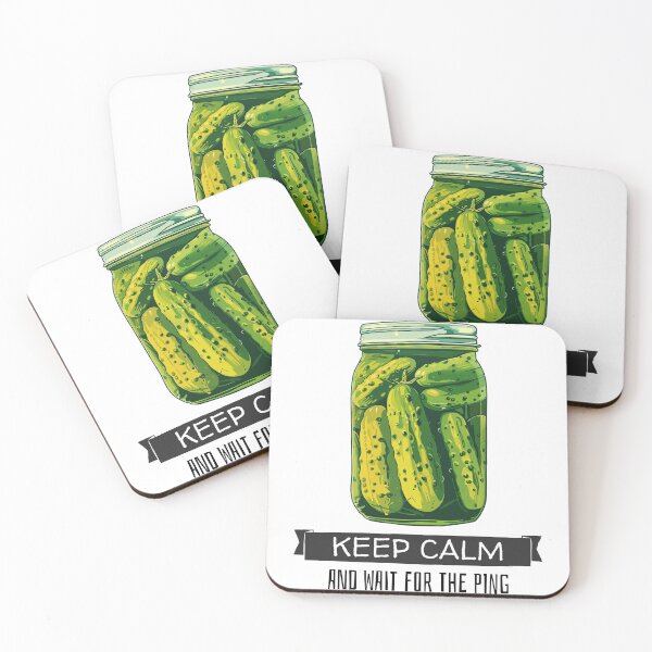 Item preview, Keep calm and wait for the ping designed and sold by InkBarn.