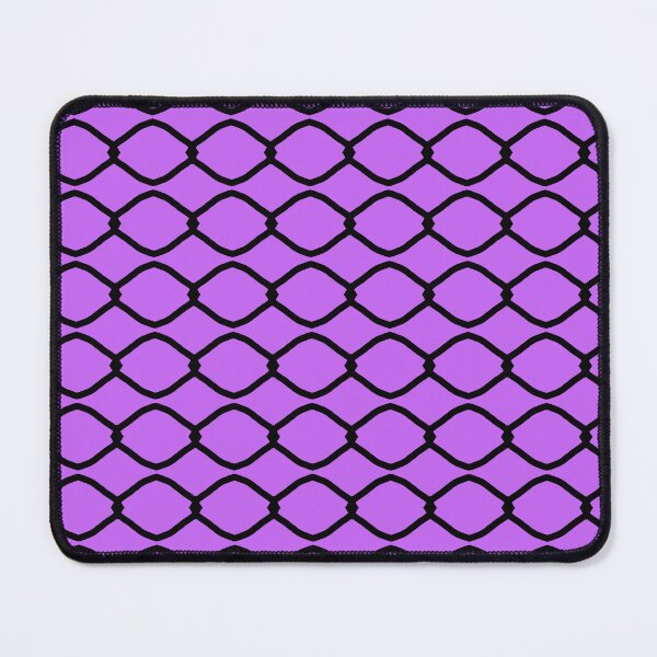 Item preview, Edgy Enclosure: Black Chainlink on Purple designed and sold by OwlWorks.