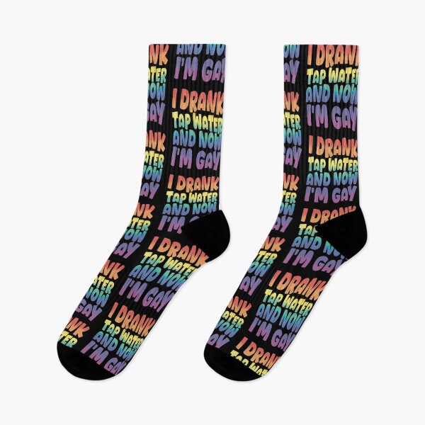 Item preview, I drank tap water and now I'm gay  designed and sold by artsomenautte.