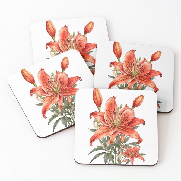 Item preview, Western Red Lily (Lilium philadelphicum) designed and sold by HOMETOWN86.