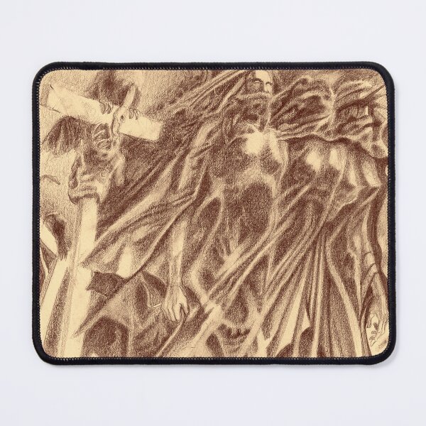 Item preview, Gothic ghost pencil art designed and sold by Paintbase.