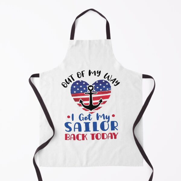 Item preview, Out of My Way I Get My Sailor Back Today Military Spouse Wife designed and sold by jaygo.