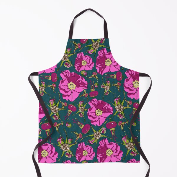 Item preview, Rugosa rose on green designed and sold by Greta Vit.
