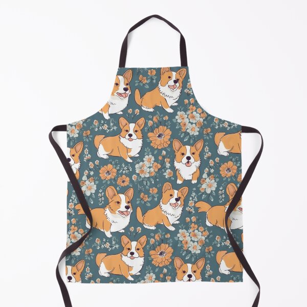 Item preview, Floral Corgi designed and sold by RasytaStore.