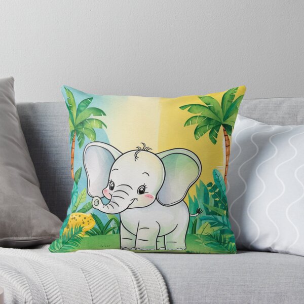 Item preview, Cute Elephant. Little elephant, colorful elephant, elephant drawing designed and sold by ElephantVibes.