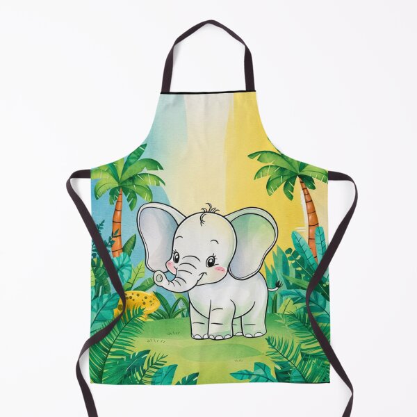 Item preview, Cute Elephant. Little elephant, colorful elephant, elephant drawing designed and sold by ElephantVibes.