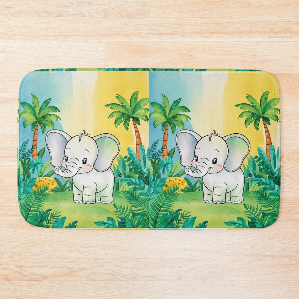 Item preview, Cute Elephant. Little elephant, colorful elephant, elephant drawing designed and sold by ElephantVibes.