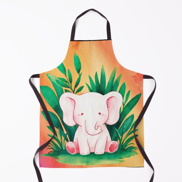 Item preview, Cute Elephant. Little elephant, colorful elephant, elephant drawing designed and sold by ElephantVibes.